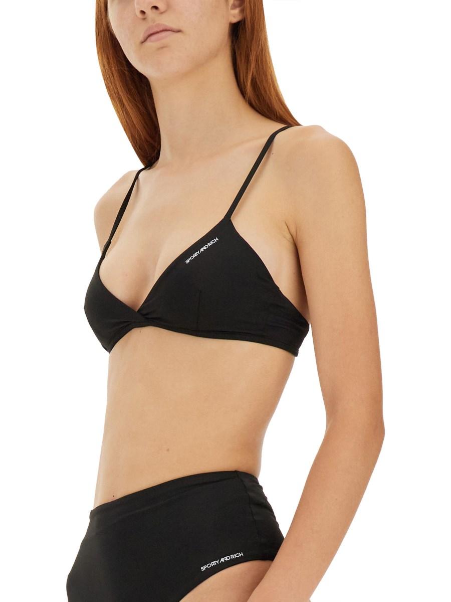 SPORTY&RICH TOP BIKINI IN TESSUTO TECNICO