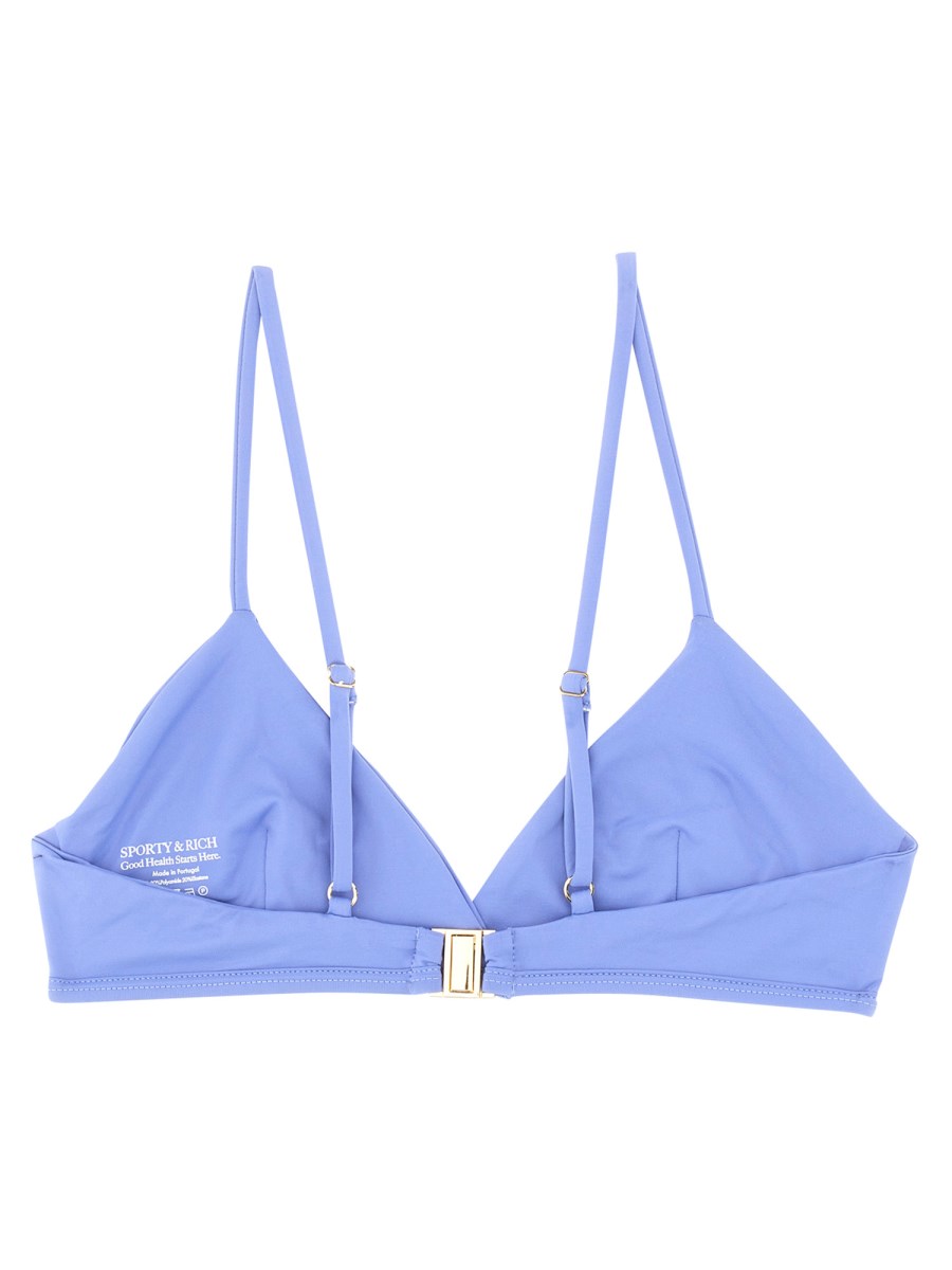SPORTY&RICH TOP BIKINI IN TESSUTO TECNICO