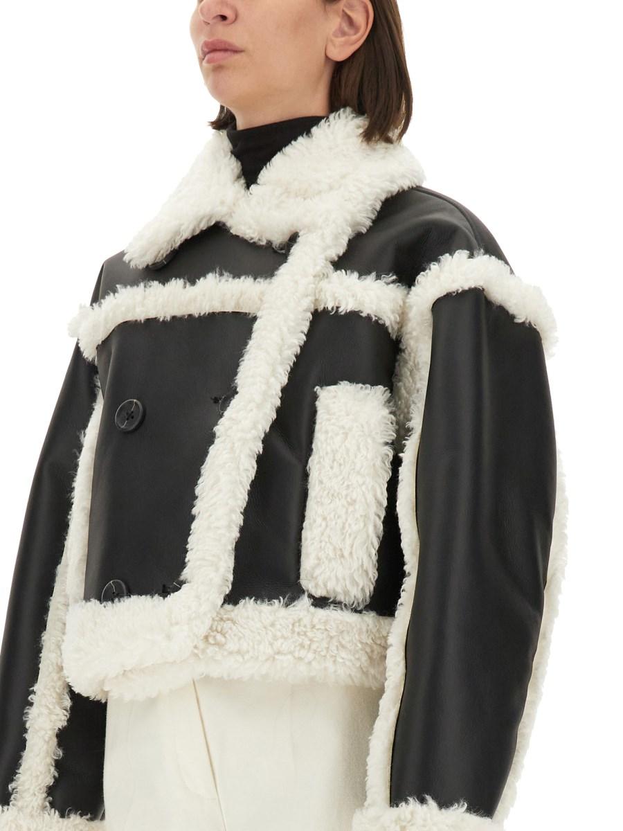 STAND GIACCA CORTA "KRISTY" IN ECO SHERLING