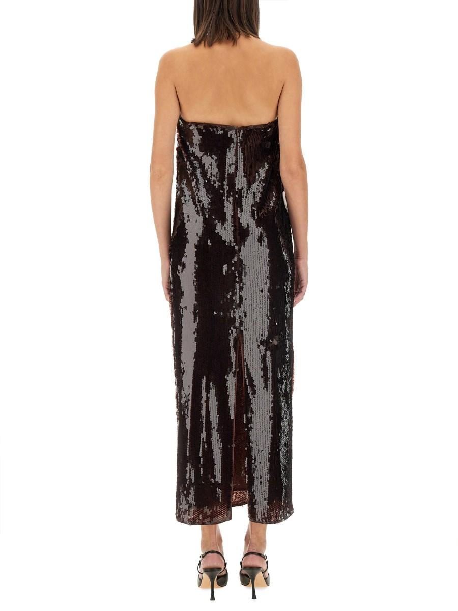 STAUD ABITO LUNGO CASEY CON PAILLETTES