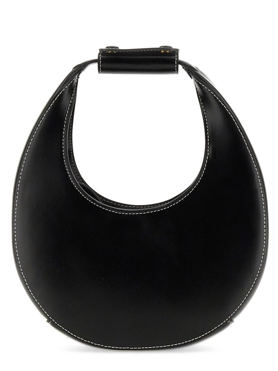 STAUD BORSA MOON MINI IN PELLE CON TRACOLLA