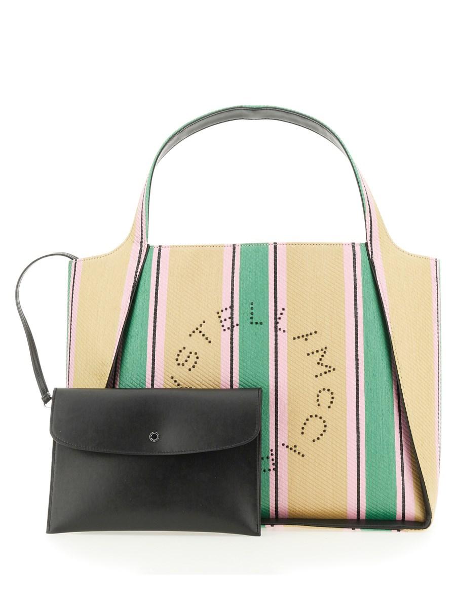STELLA McCARTNEY BORSA TOTE CON LOGO