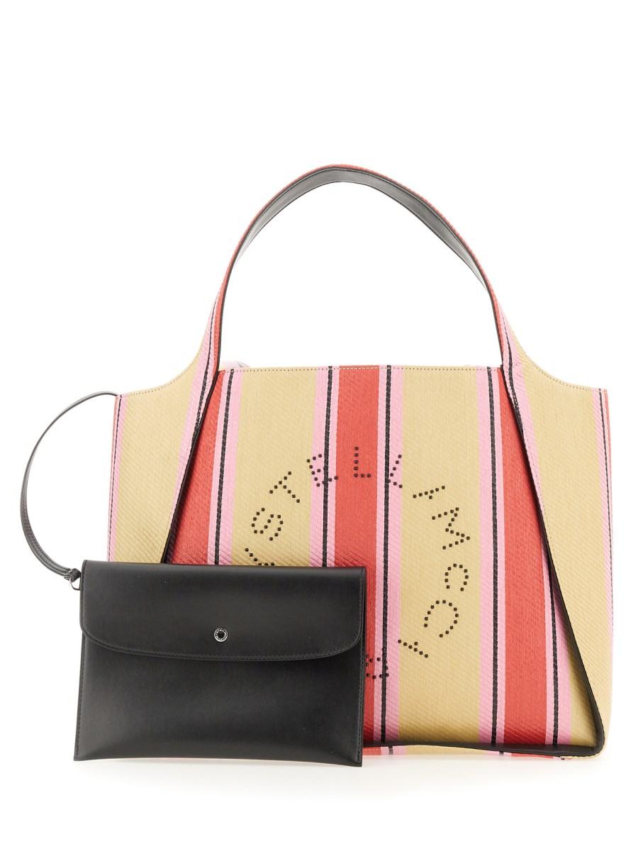 STELLA McCARTNEY BORSA TOTE CON LOGO