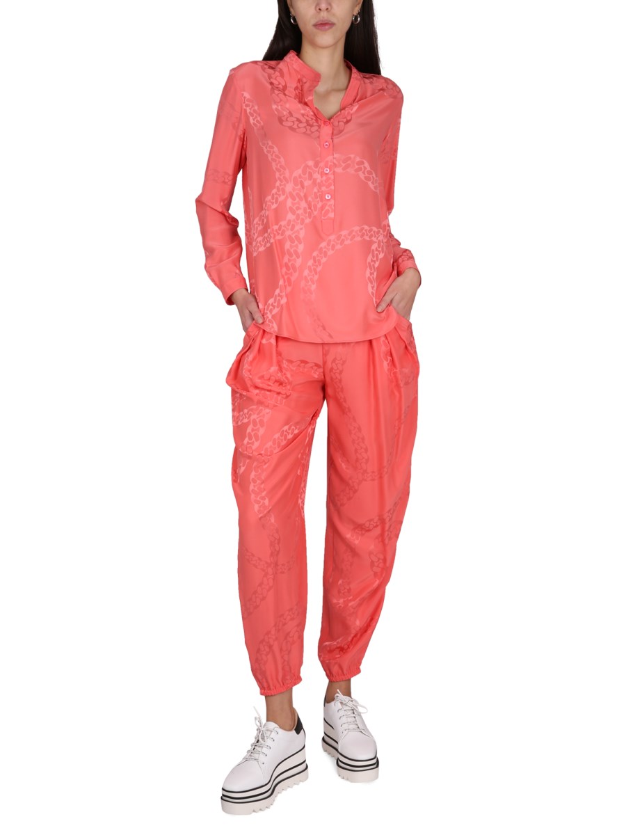 STELLA McCARTNEY CAMICIA IN MISTO SETA
