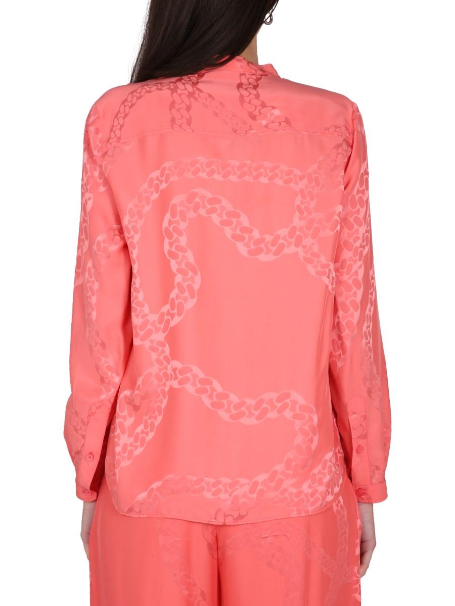 STELLA McCARTNEY CAMICIA IN MISTO SETA