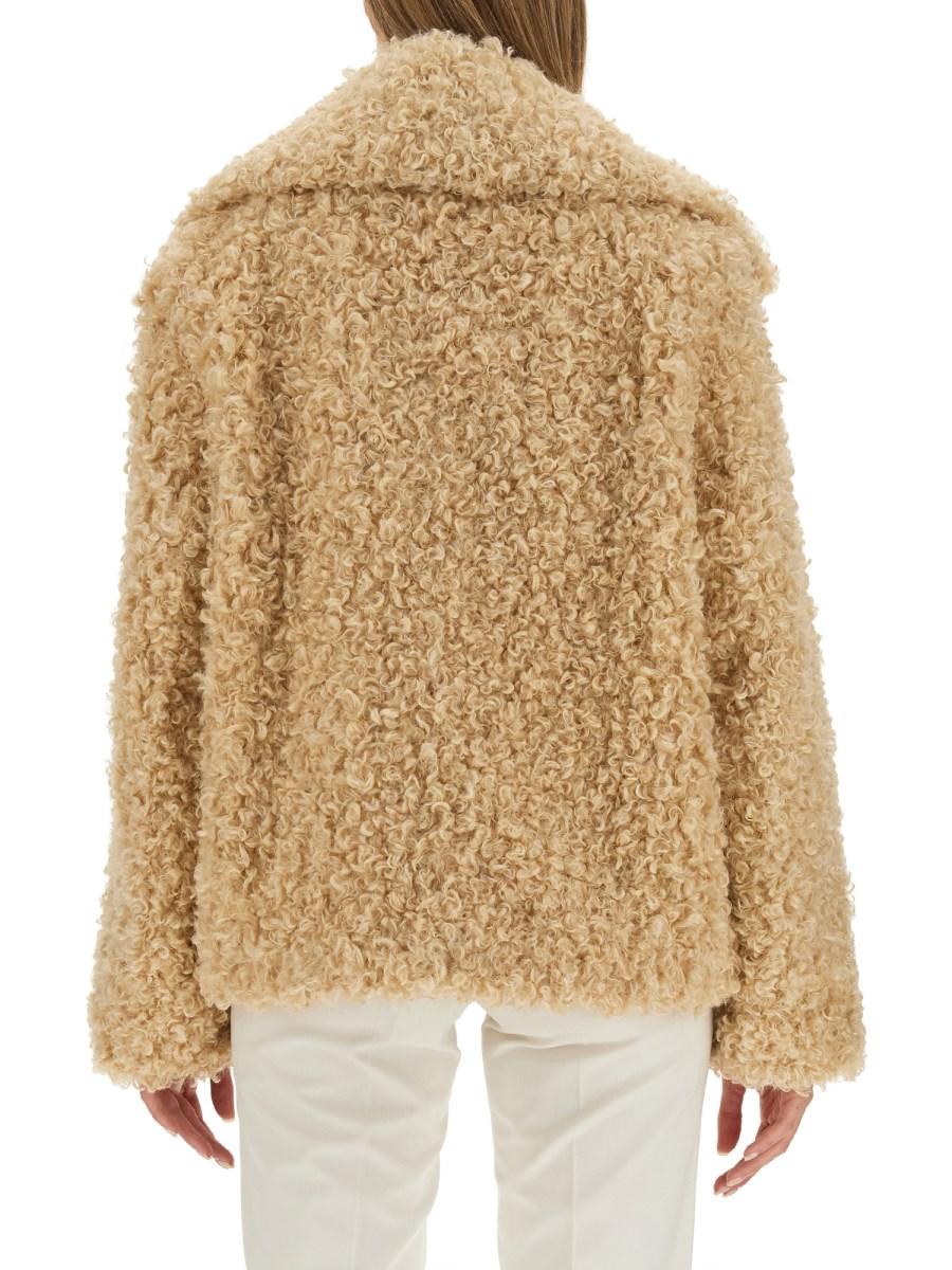 STELLA McCARTNEY CAPPOTTO TEDDY CORTO