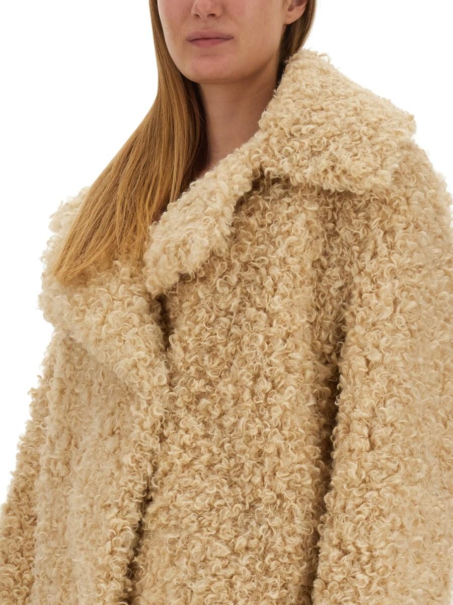 STELLA McCARTNEY CAPPOTTO TEDDY CORTO