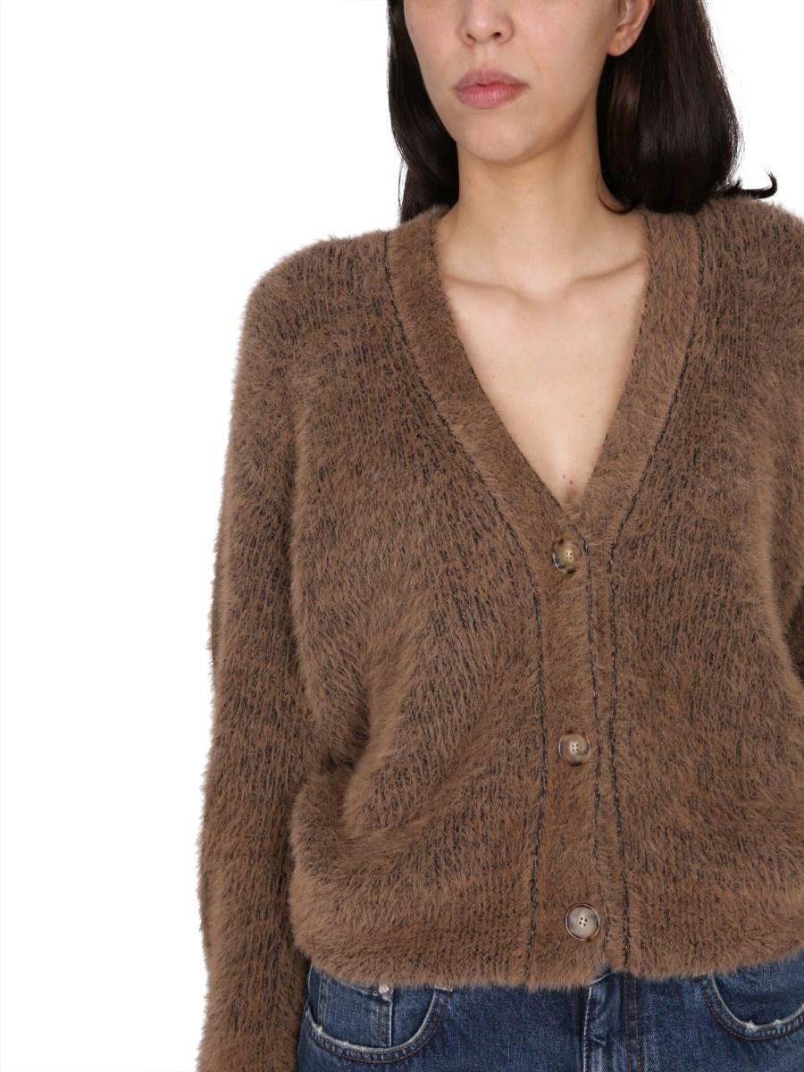 STELLA McCARTNEY CARDIGAN IN MISTO LANA