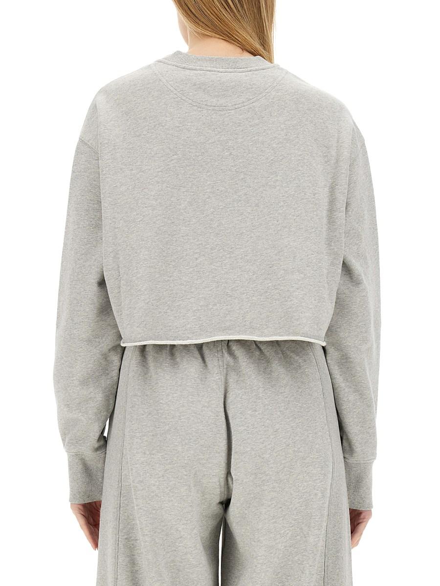 STELLA McCARTNEY FELPA IN COTONE CON LOGO