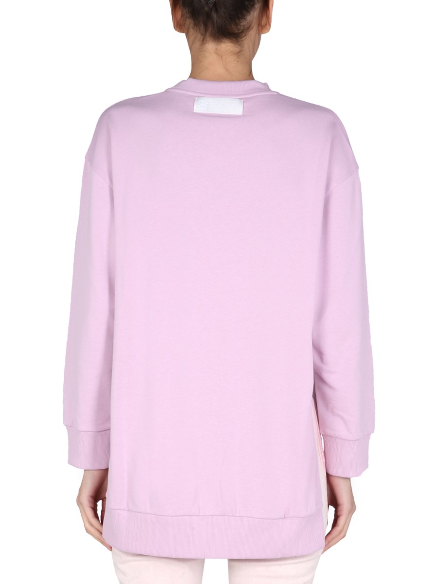 STELLA McCARTNEY FELPA IN COTONE CON LOGO 3D