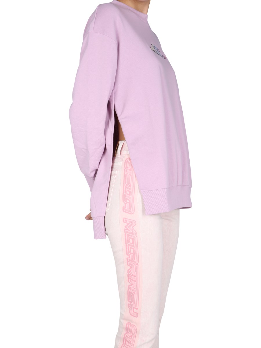 STELLA McCARTNEY FELPA IN COTONE CON LOGO 3D