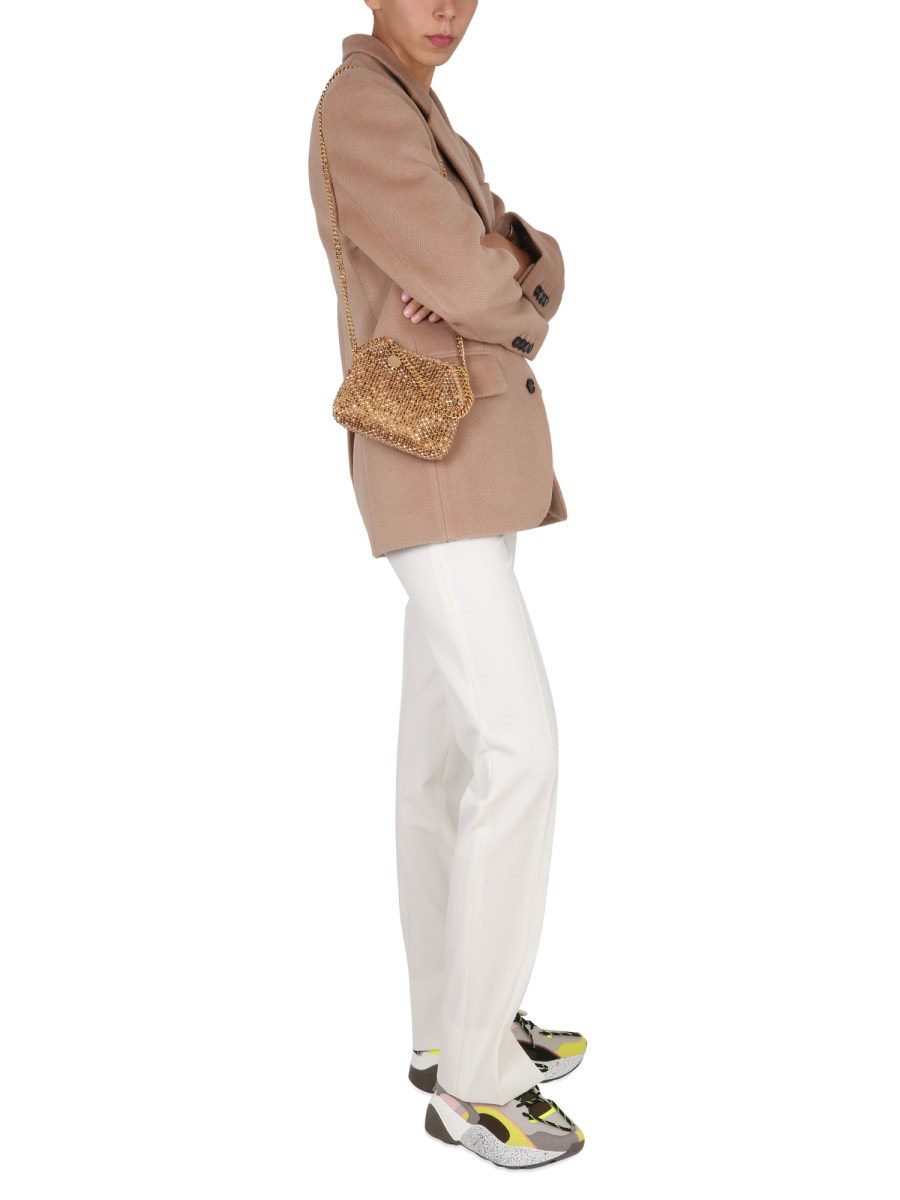 STELLA McCARTNEY GIACCA MONOPETTO IN LANA