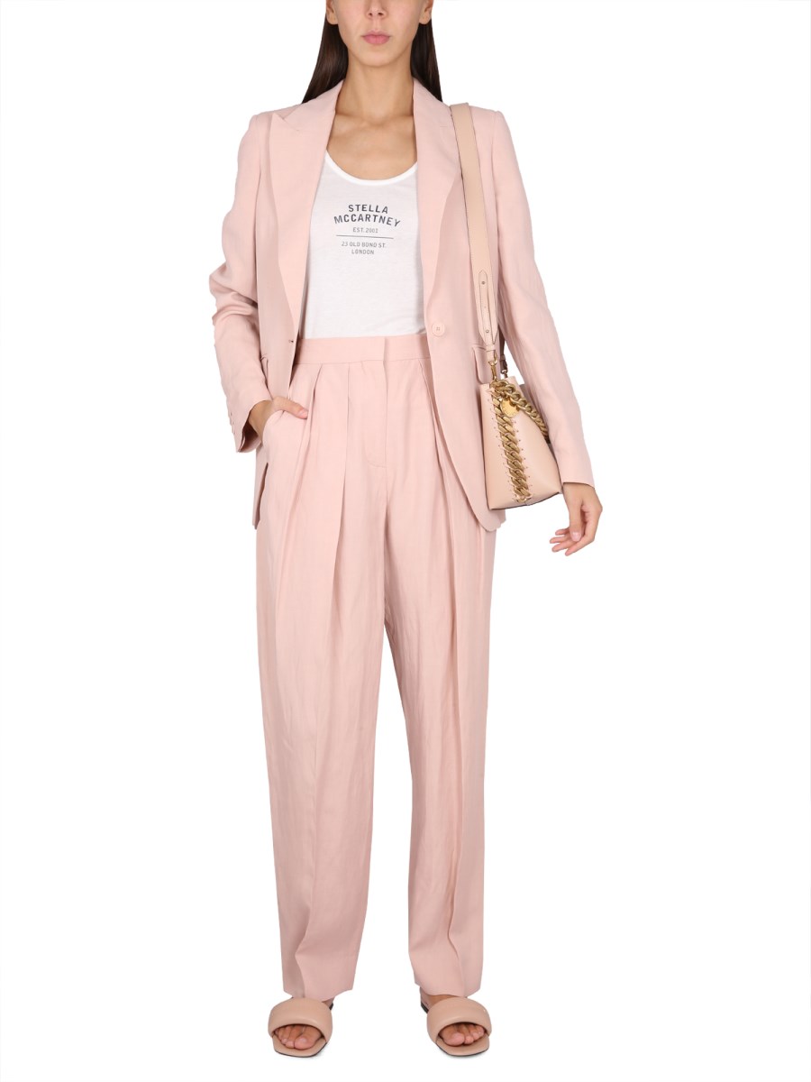 STELLA McCARTNEY GIACCA SARTORIALE IN TWILL