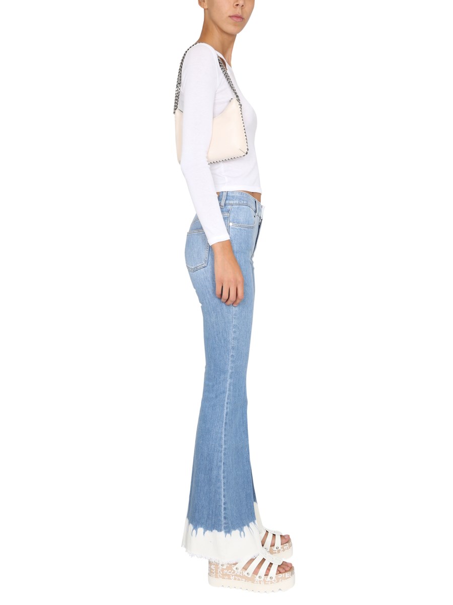 STELLA McCARTNEY JEANS ANNI '70 IN COTONE STRETCH