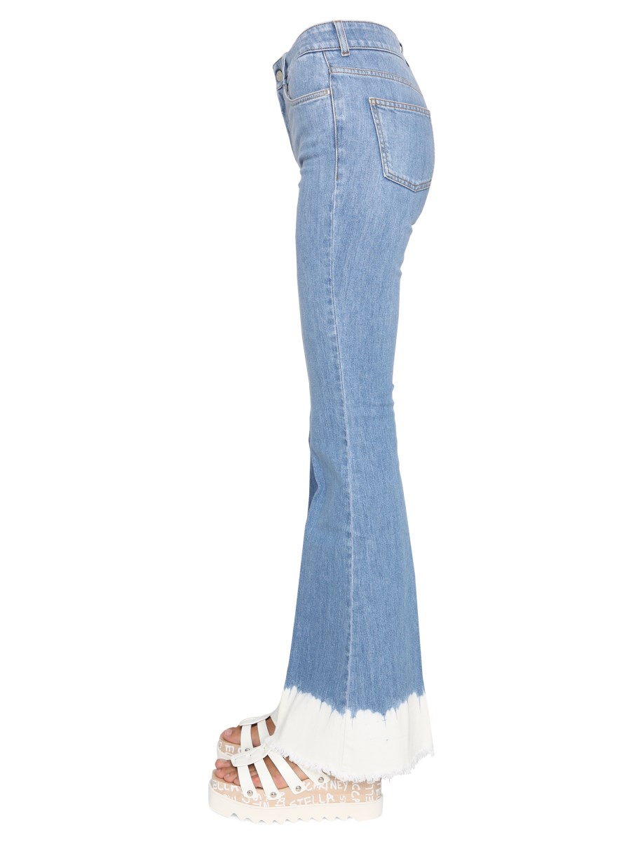 STELLA McCARTNEY JEANS ANNI '70 IN COTONE STRETCH