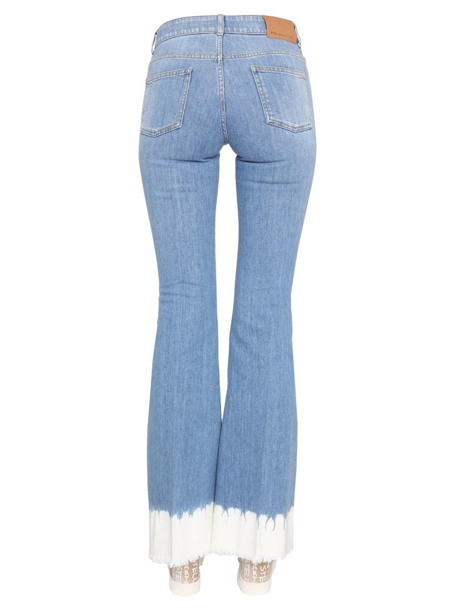 STELLA McCARTNEY JEANS ANNI '70 IN COTONE STRETCH