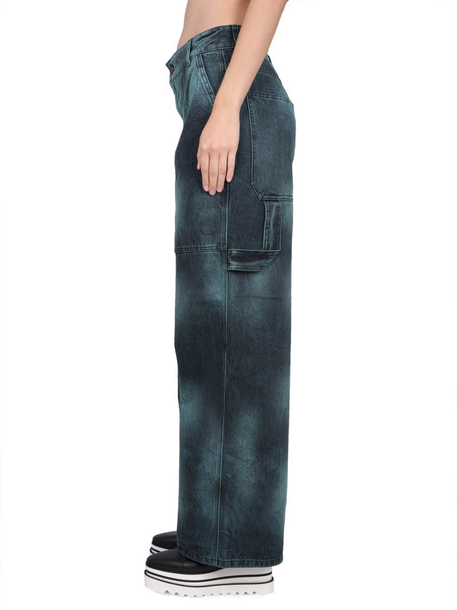 STELLA McCARTNEY JEANS WORKWEAR TIE DYE