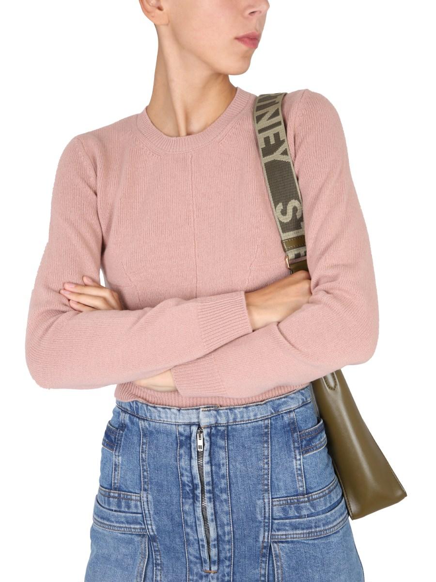 STELLA McCARTNEY MAGLIA GIROCOLLO IN LANA