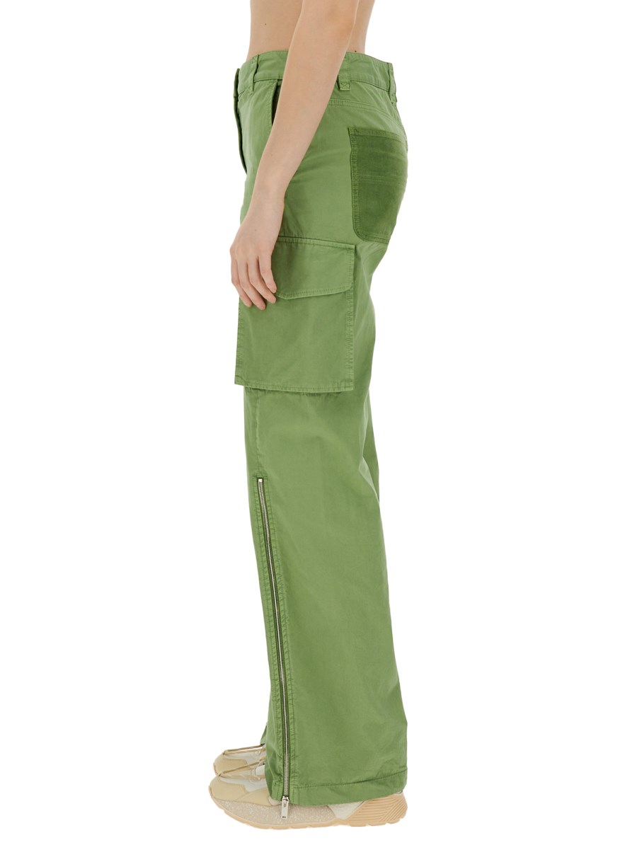 STELLA McCARTNEY PANTALONE CARGO IN COTONE