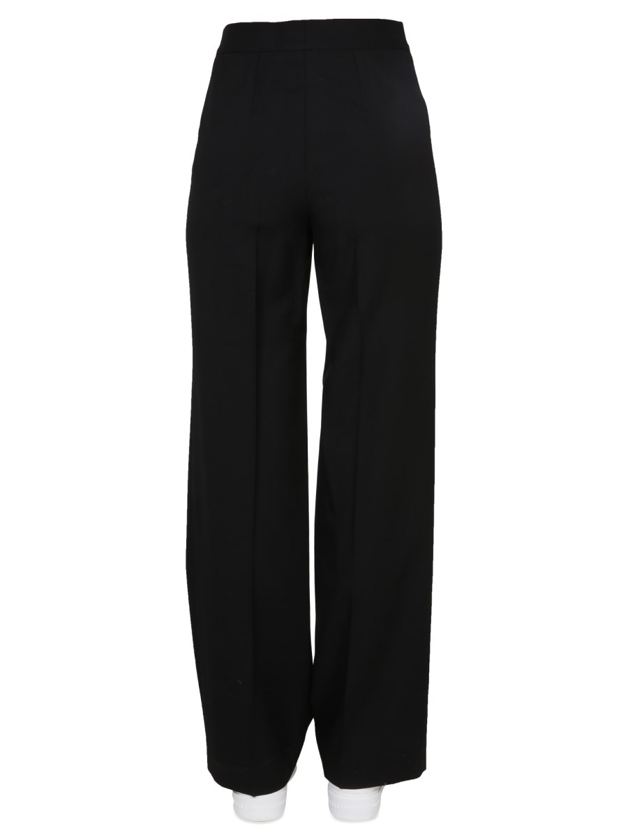 STELLA McCARTNEY PANTALONE IN COTONE STRAIGHT LEG