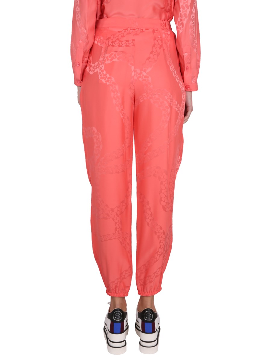 STELLA McCARTNEY PANTALONE IN MISTO SETA