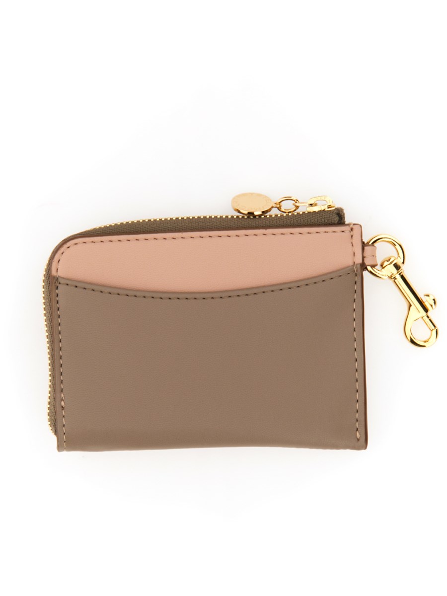 STELLA McCARTNEY PORTAFOGLIO CON LOGO IN PELLE