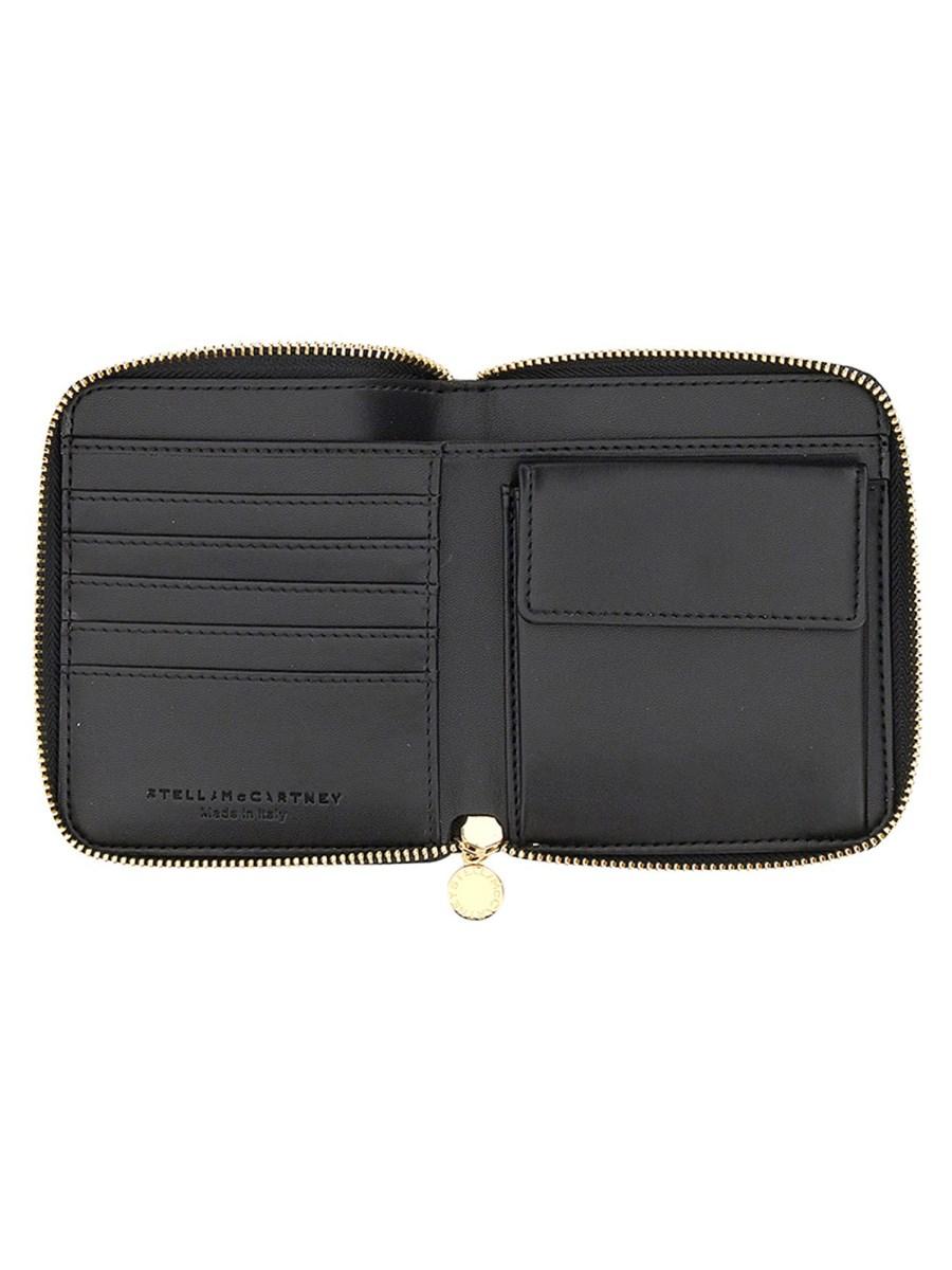 STELLA McCARTNEY PORTAFOGLIO CON ZIP E LOGO