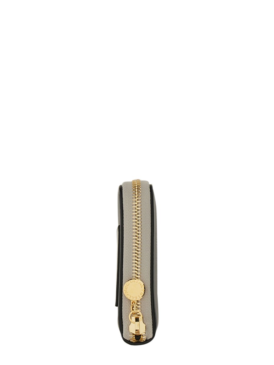 STELLA McCARTNEY PORTAFOGLIO CON ZIP E LOGO