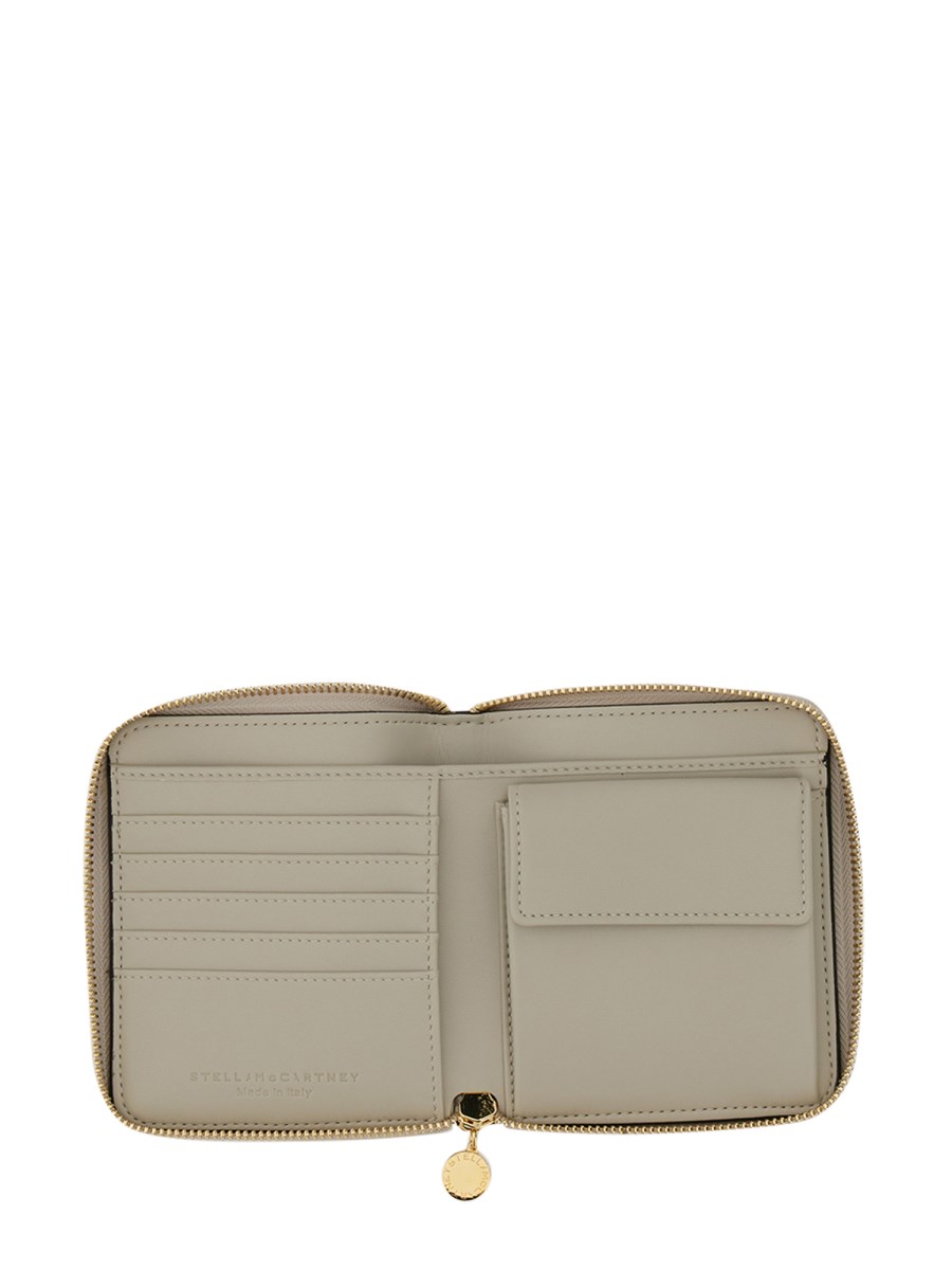 STELLA McCARTNEY PORTAFOGLIO CON ZIP E LOGO