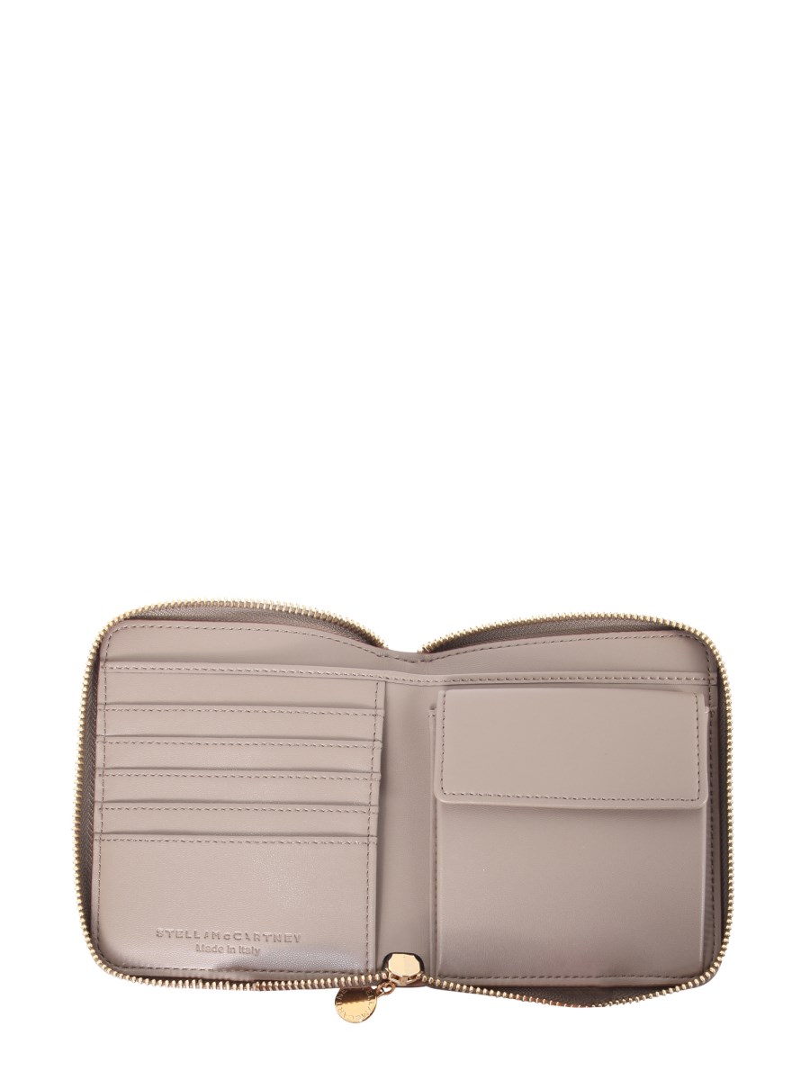 STELLA McCARTNEY PORTAFOGLIO CON ZIP E LOGO