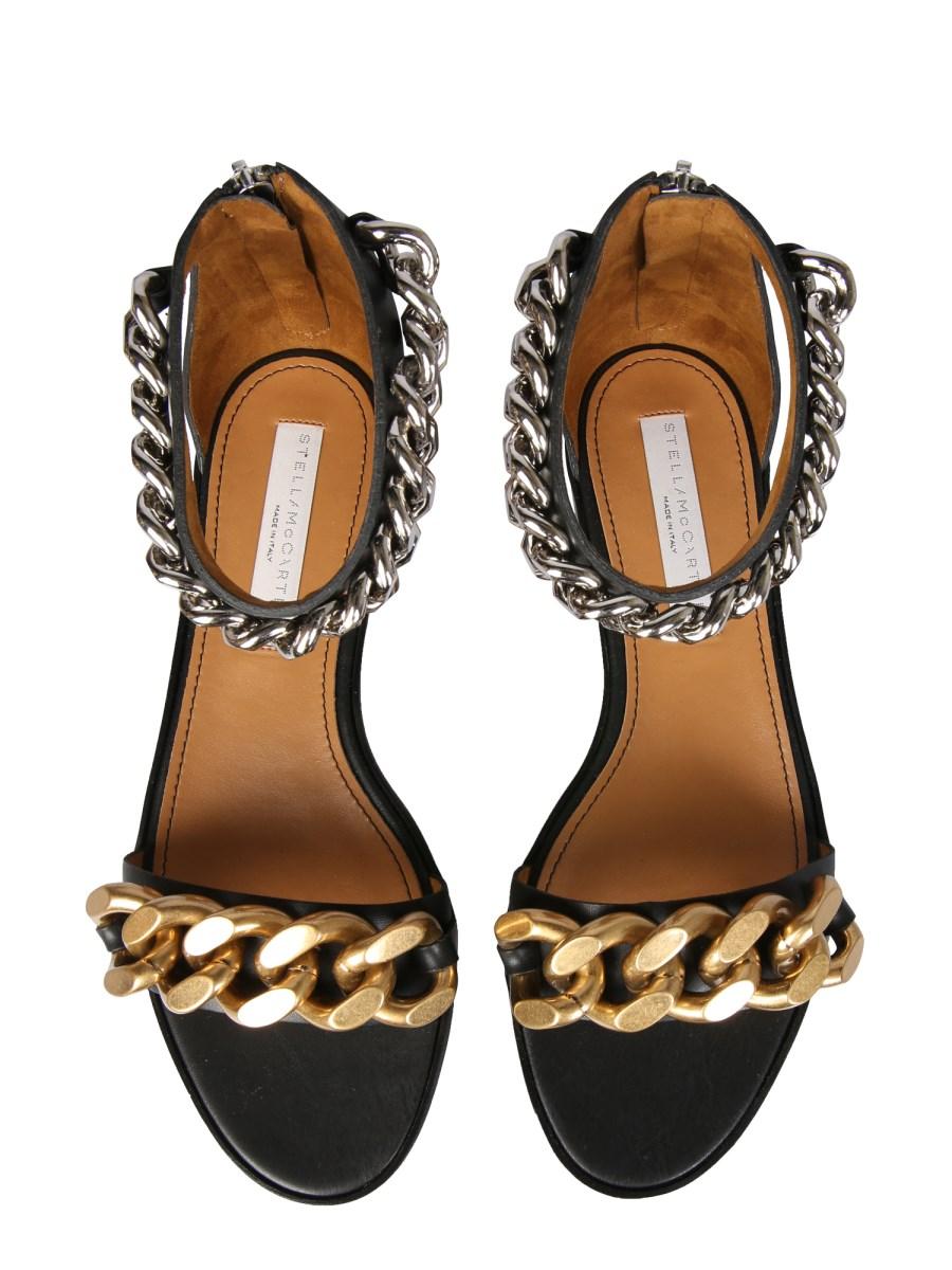 STELLA McCARTNEY SANDALO FALABELLA IN ALTERN NAPPA