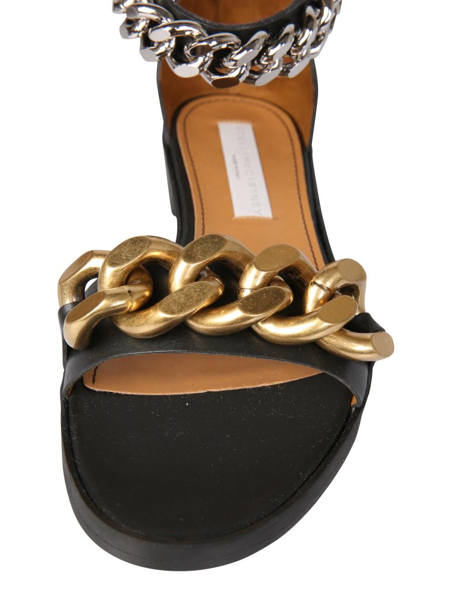 STELLA McCARTNEY SANDALO FALABELLA IN ALTERN NAPPA