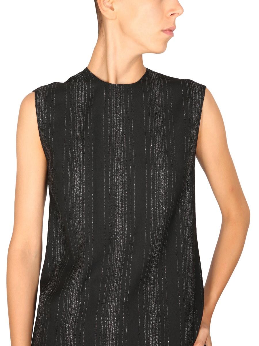 STELLA McCARTNEY TOP SARTORIALE IN LUREX