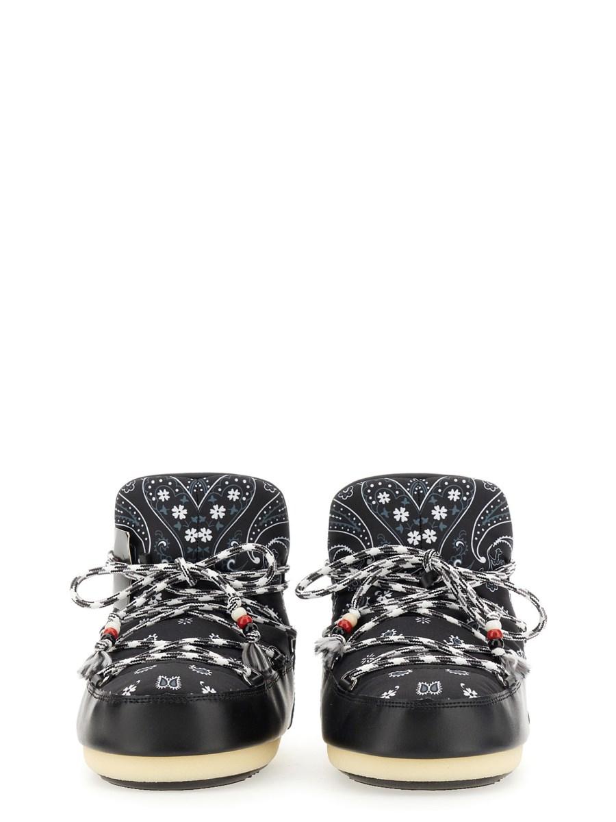 ALANUI STIVALE ALANUI X MOONBOOT CON MOTIVO PAISLEY
