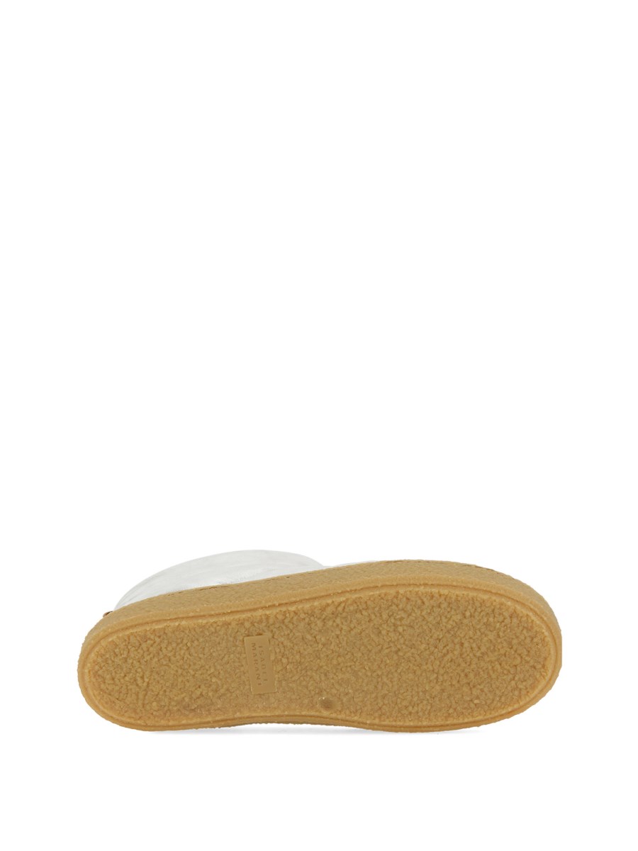 ISABEL MARANT STIVALE "ESKEE" DA NEVE IN PELLE METALLIZZATA