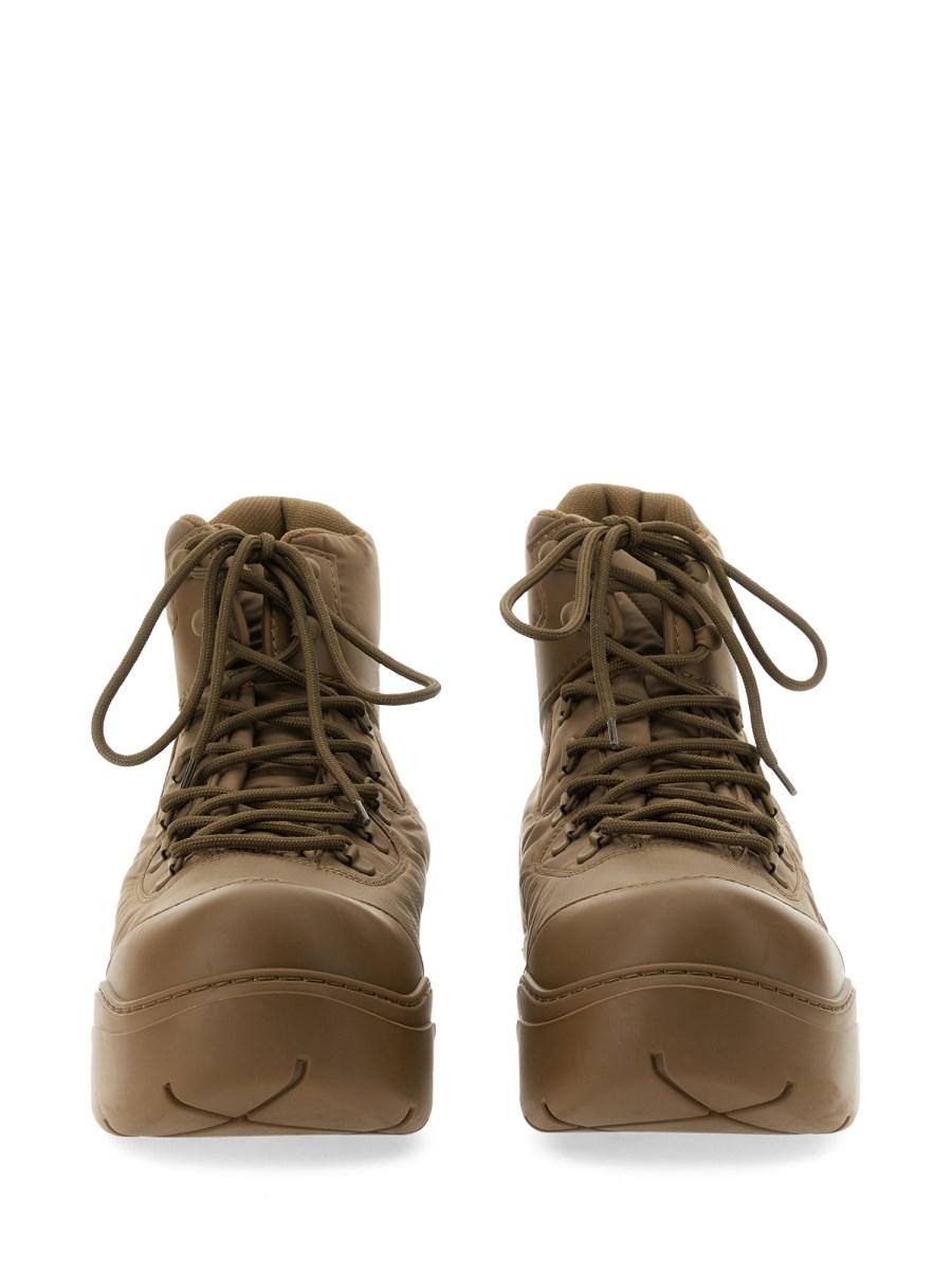 BOTTEGA VENETA STIVALE PUDDLE BOMBER IN TESSUTO TECNICO