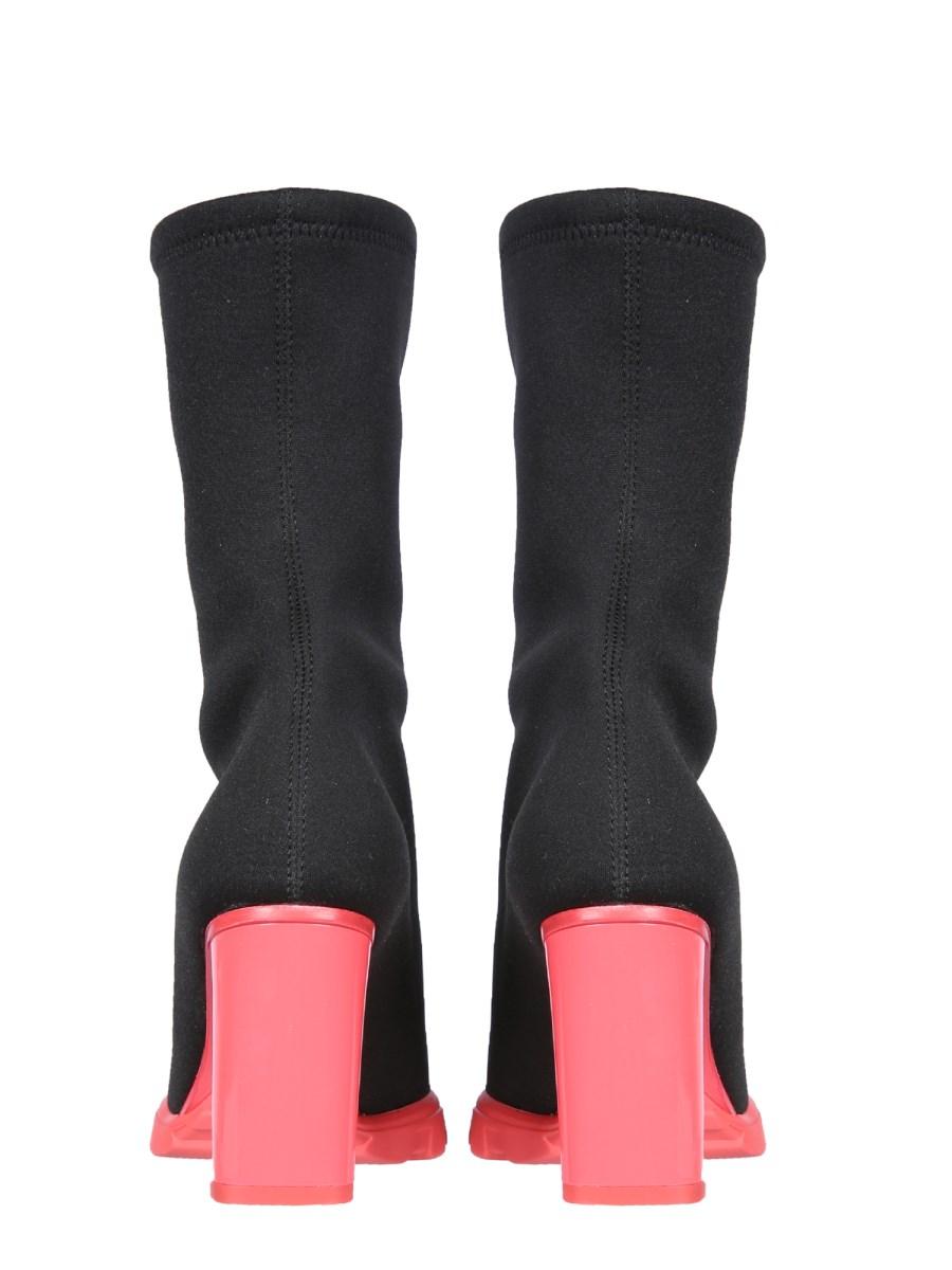 ALEXANDER McQUEEN STIVALE SLIM TREAD IN NEOPRENE ELASTICIZZATO
