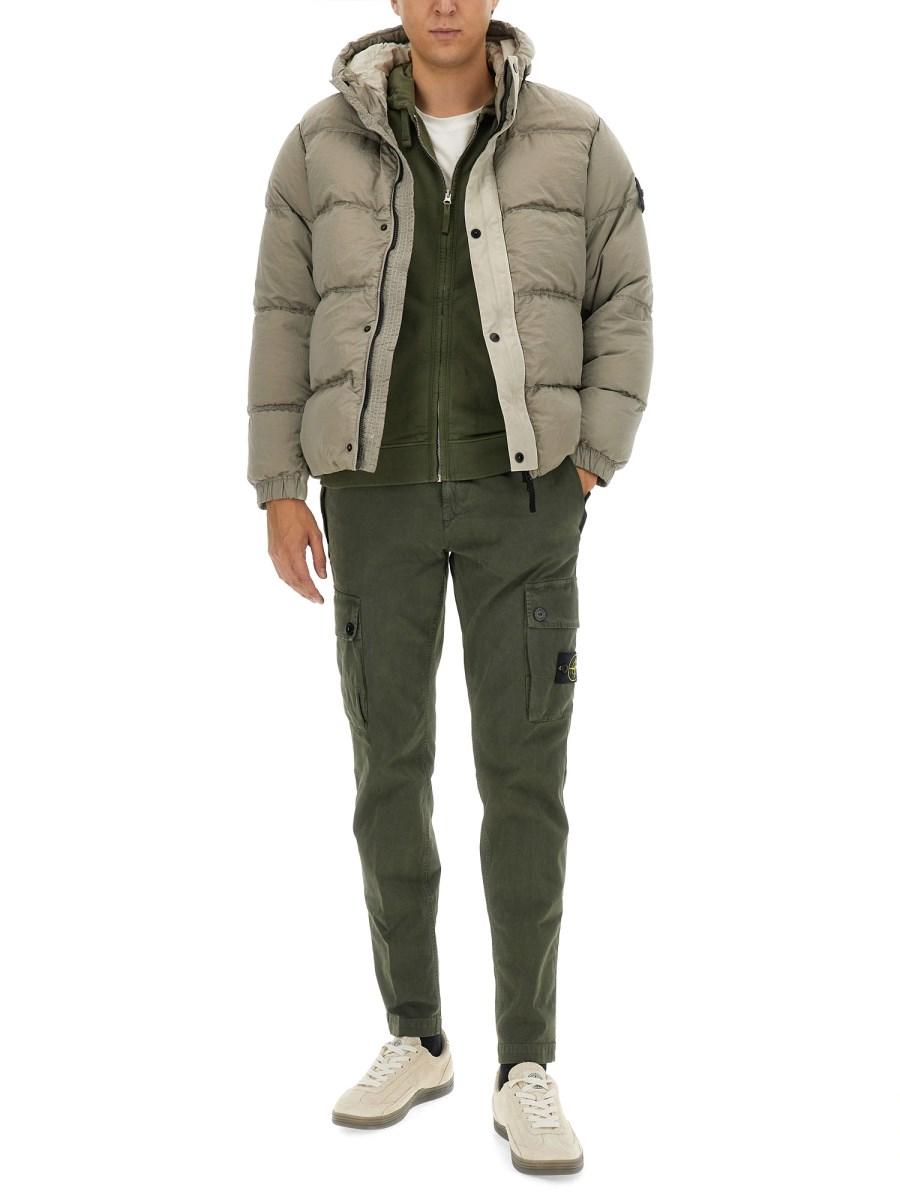 STONE ISLAND FELPA CON LOGO