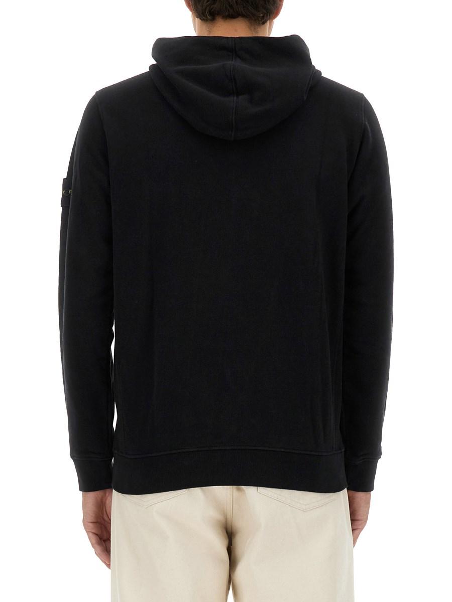 STONE ISLAND FELPA CON LOGO