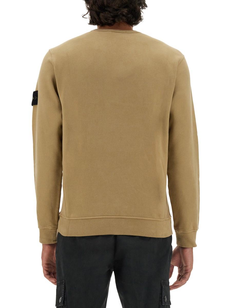 STONE ISLAND FELPA CON LOGO