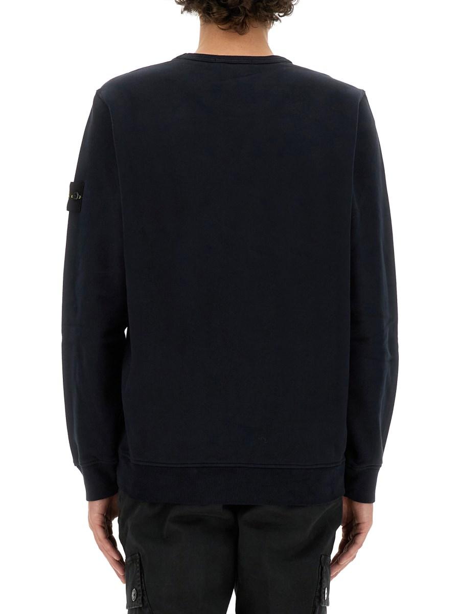 STONE ISLAND FELPA CON LOGO