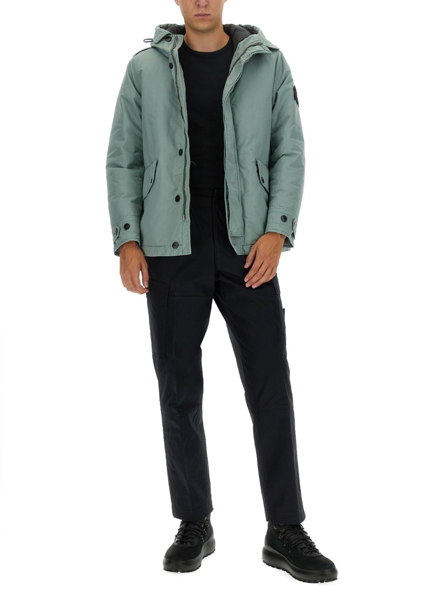 STONE ISLAND GIACCA CON LOGO
