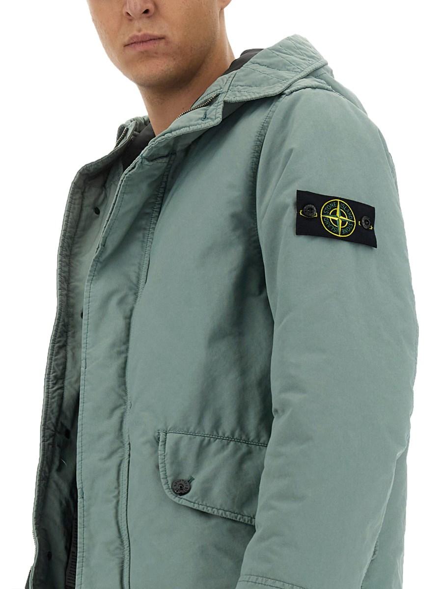 STONE ISLAND GIACCA CON LOGO