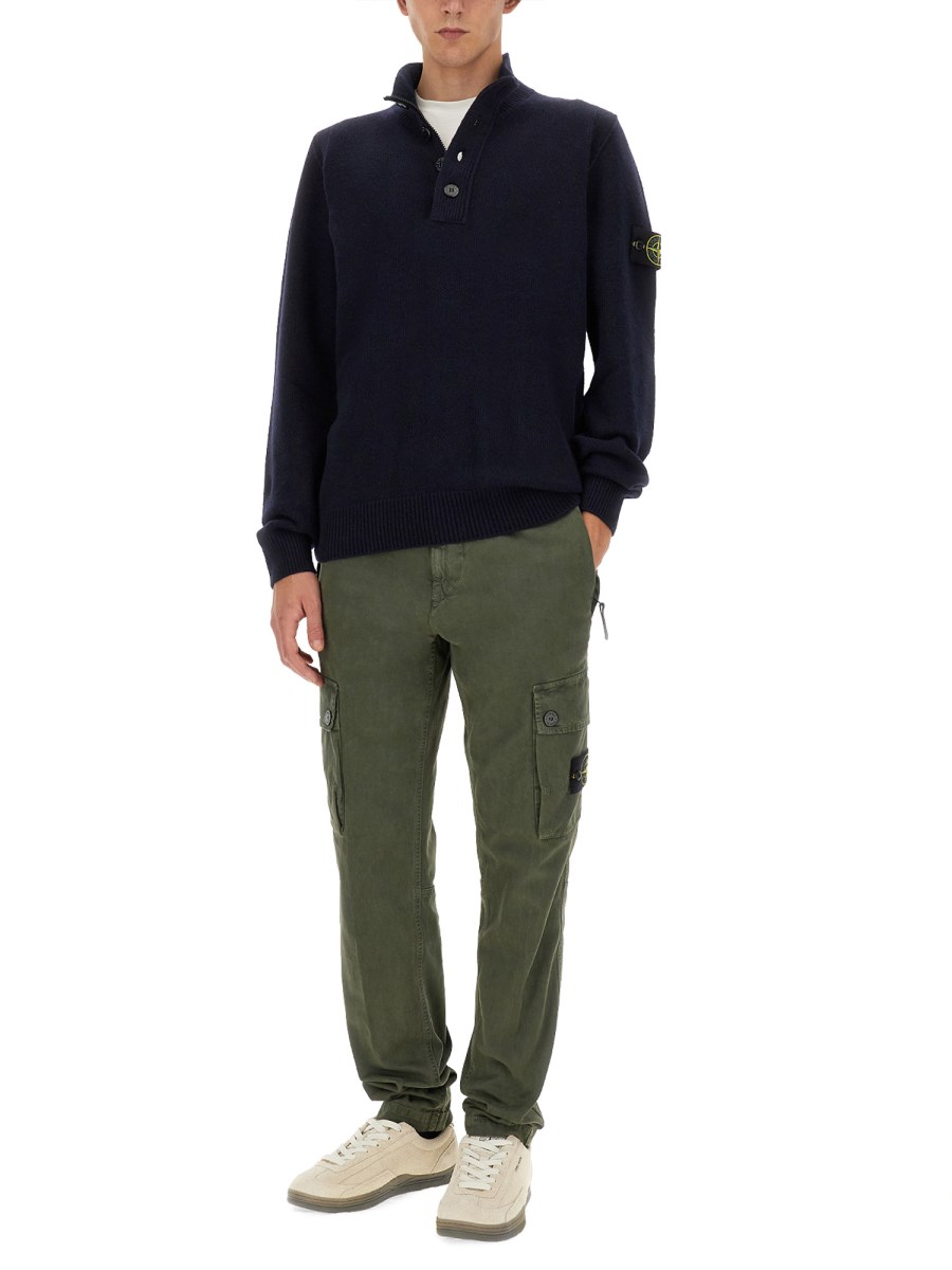 STONE ISLAND MAGLIA CON BOTTONI