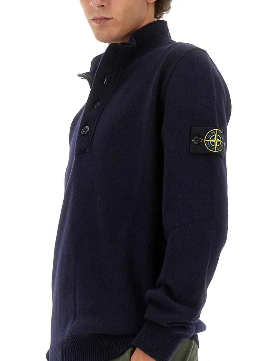 STONE ISLAND MAGLIA CON BOTTONI