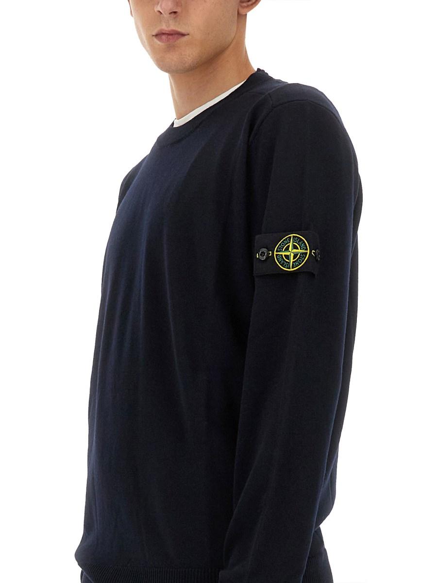 STONE ISLAND MAGLIA CON LOGO