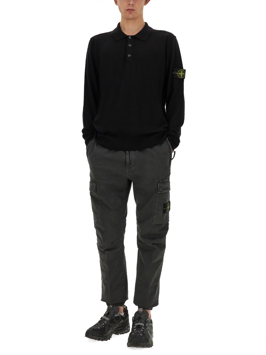 STONE ISLAND PANTALONE IN COTONE