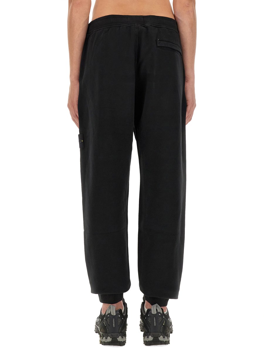 STONE ISLAND PANTALONE JOGGING IN COTONE
