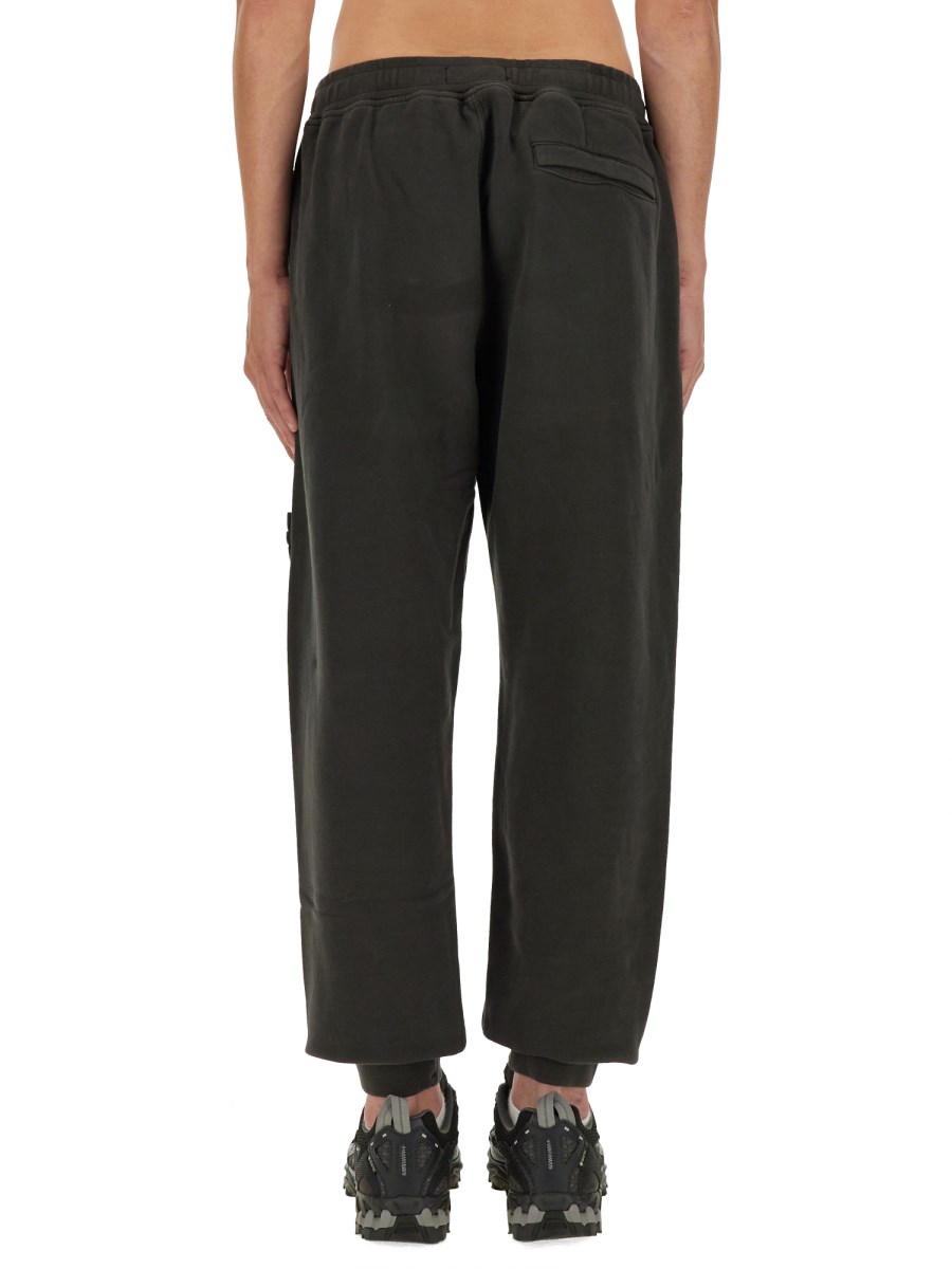 STONE ISLAND PANTALONE JOGGING IN COTONE