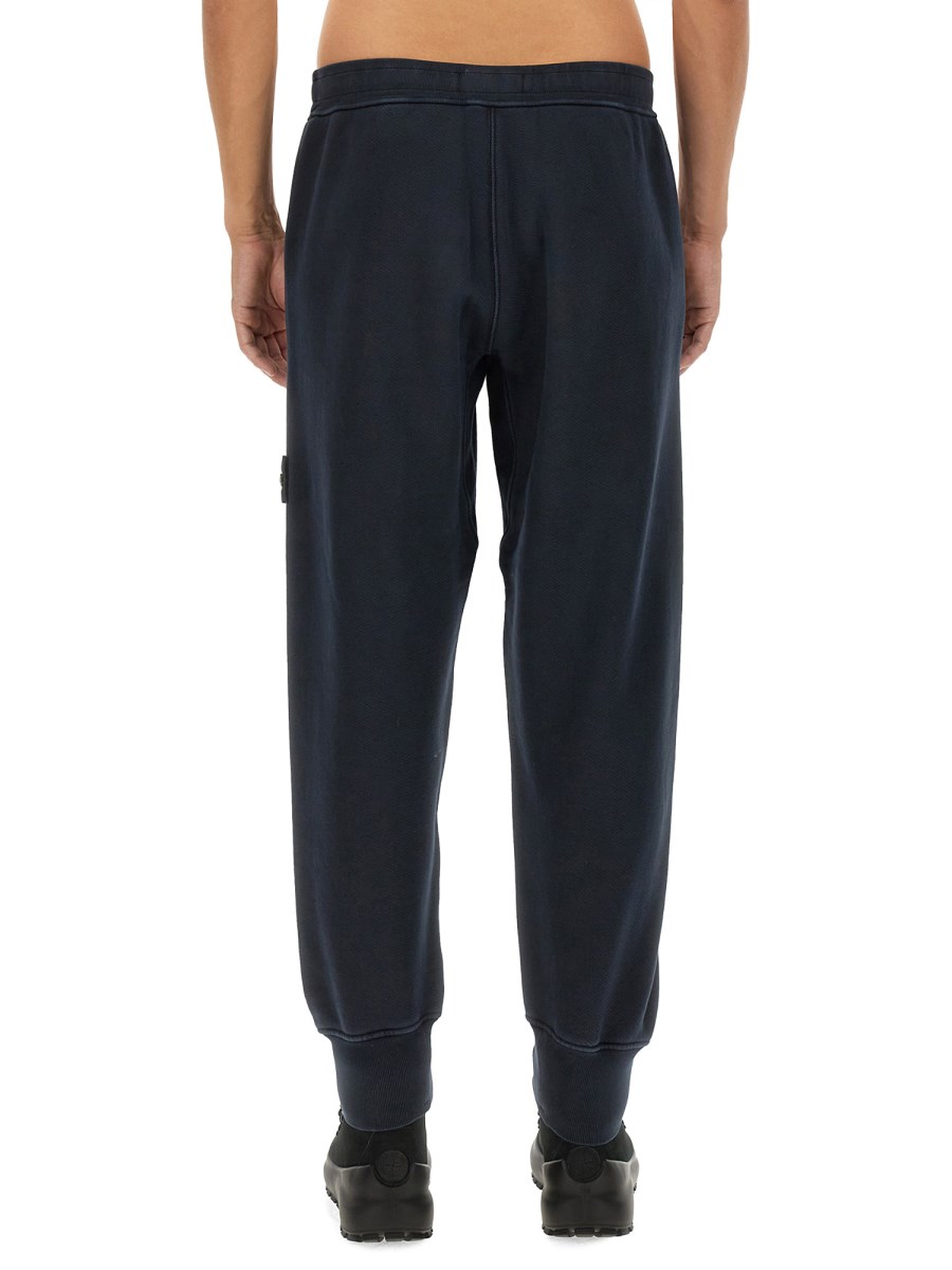 STONE ISLAND PANTALONE JOGGING IN COTONE